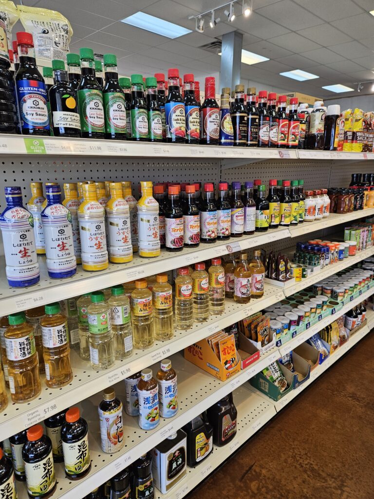 Aisle of Sauces & Oils